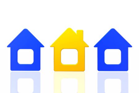 Choose your houseの写真素材