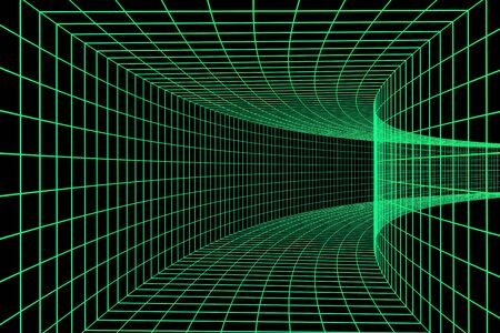 Digital 3d tunnel