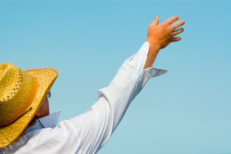 To reach heavensの写真素材