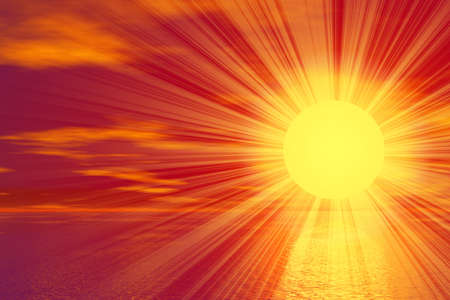 Golden Sunsetの写真素材