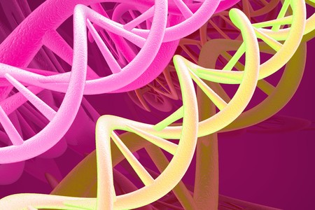 dna spiral の写真素材