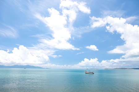 beautiful tropical seascapeの写真素材