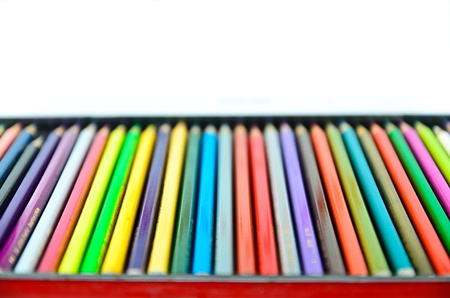 Color pincil, isolatedの写真素材