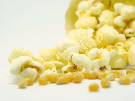 corn and popcornの写真素材