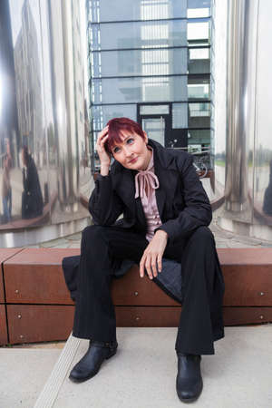young confident women business fashionの写真素材