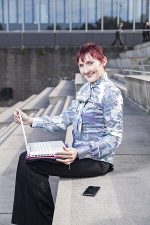 young confident women business fashionの写真素材