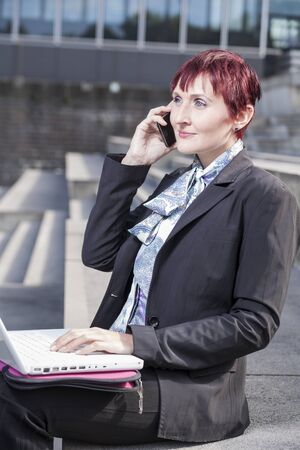 young confident women business fashionの写真素材