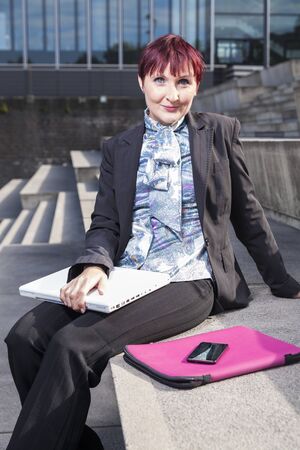 young confident women business fashionの写真素材