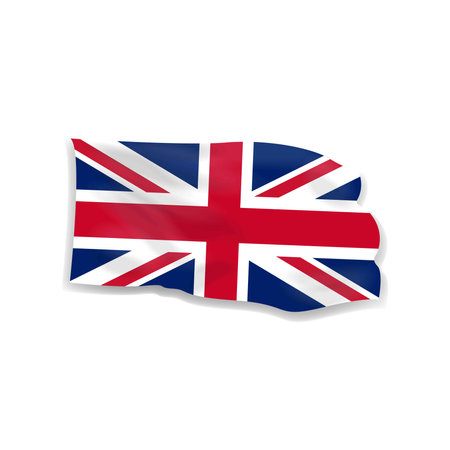 Great Britain national flag vector imageのイラスト素材