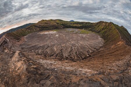 Morning view in Bromo Tengger Semeru. Active volcanoの写真素材