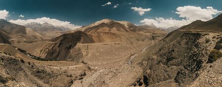 Upper mustang - Kingdom of Lo. Nepal Landscape.の写真素材