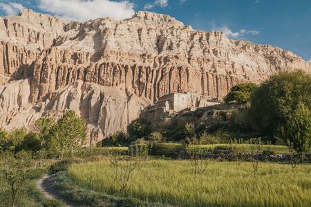 Upper mustang - Kingdom of Lo. Nepal Landscape.の写真素材