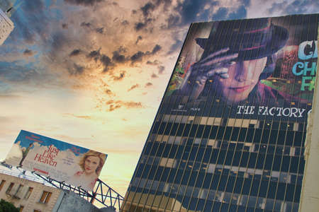 Visiting downtown Hollywoodのeditorial素材