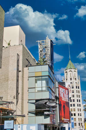 Visiting downtown Hollywoodのeditorial素材