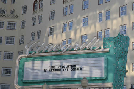 Visiting downtown Hollywoodのeditorial素材