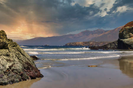 Surfing and hiking at Sand Dollar beach in Big Sur California