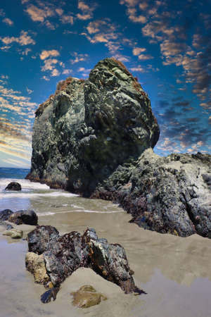 Surfing and hiking at Sand Dollar beach in Big Sur California