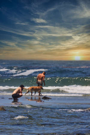 Hiking and Surfing at Sand Dollar Beach in Big Sur Californiaのeditorial素材