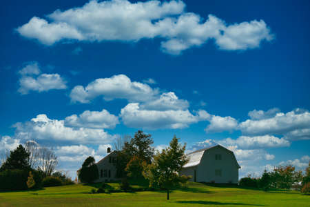 Touring the Midlands in Nova Scotia in the fallの写真素材
