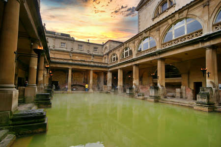 Exploring Bath Englandのeditorial素材
