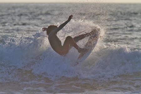 Surfin Rincon in California