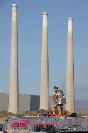 Summer Sunday in Morro Bay Californiaのeditorial素材