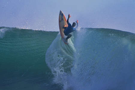 Rincon classic surfing contest in 2001