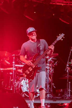 Slightly Stoopid play a drive in concert in Ventura Californiaのeditorial素材