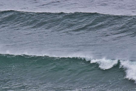 Big waves at Sand Dollar Beach in Big Sur California