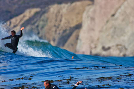Surfing in the Channel Islands National Park