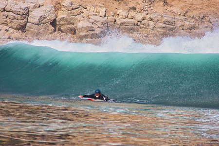 Surfing in Channel Islands National Park