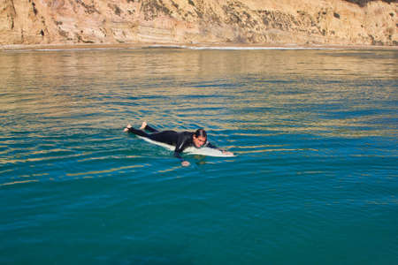 Surfing in Channel Islands National Park California