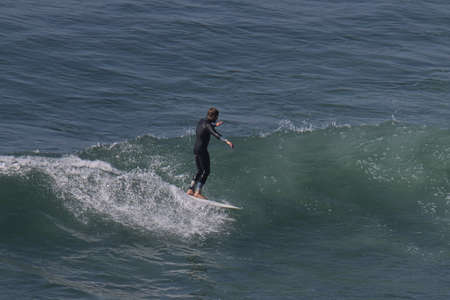 Surfing in Big Sur California