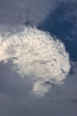 Storm clouds at Rincon point in Californiaの写真素材