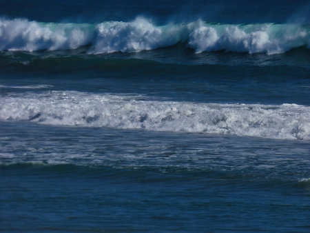 Hurricane Marie surf at Port Hueneme