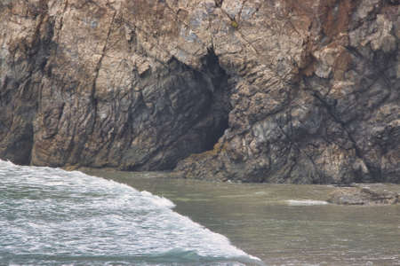 Surfing and Hiking Sand Dollar beach on a foggy summer day
