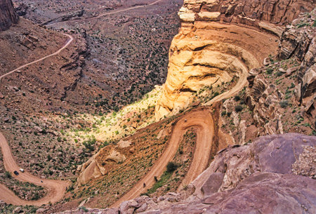 Trail in Canyonlands National Park, Utah, United States.