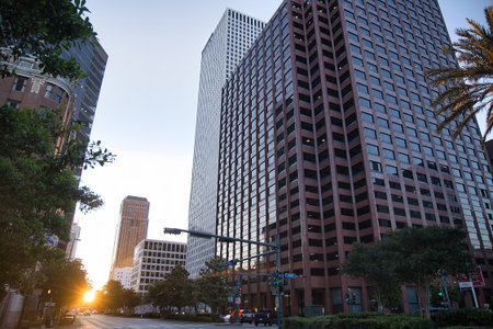 Buildings in downtown Los Angeles, California, United States of America