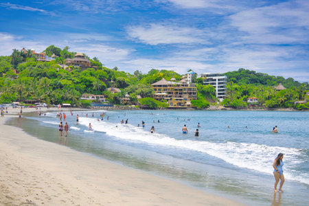Phuket beach in Phuket, Thailandの写真素材