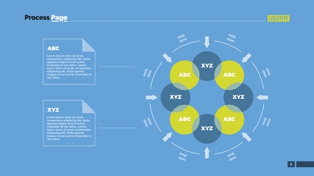 flow chart slide template business data graph diagram design