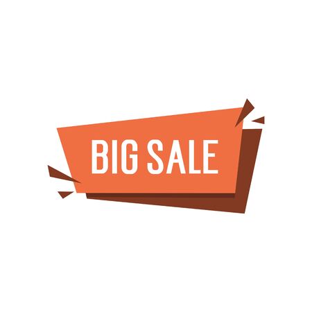 Big Sale letteringのイラスト素材