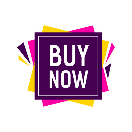 Buy Now Letteringのイラスト素材