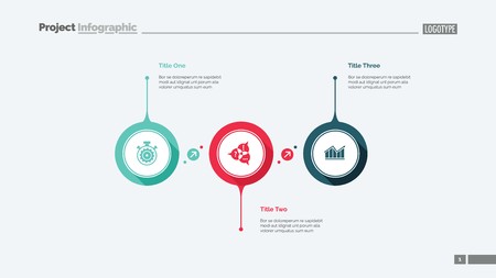 Successful Firm Components Slide Templateのイラスト素材