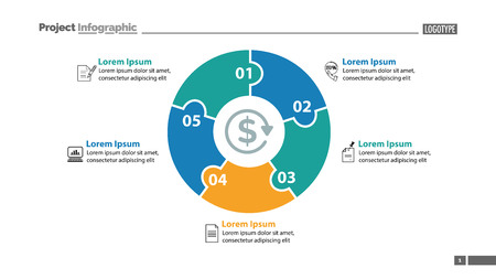 Colorful jigsaw puzzle cycle chart template.
Business data. Graph, chart, design. Creative concept for infographic, report. Can be used for topics like money, banking, financial operationsのイラスト素材