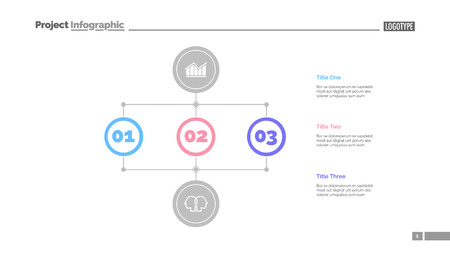 Methods of business development slide template. Business data. Graph, diagram, design. Creative concept for infographic, report. Can be used for topics like implementation, strategy, business practiceのイラスト素材