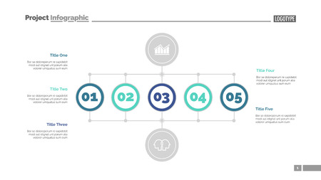 Business scheme slide template. Business data. Graph, diagram, design. Creative concept for infographic, report. Can be used for topics like number options, structure, statisticsのイラスト素材