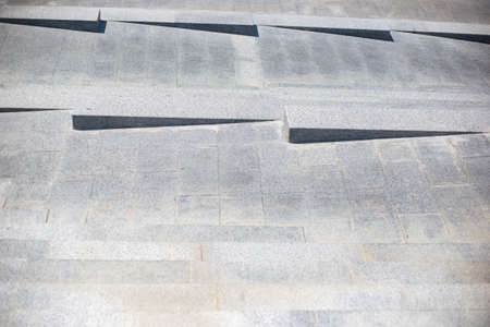 Stone steps in the park. Can be used as background or wallpaper.