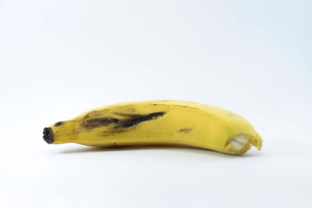 Bananas with white background.の写真素材