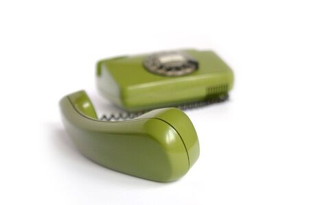 green telephoneの写真素材