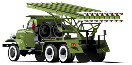 color illustration of Katyushaのイラスト素材